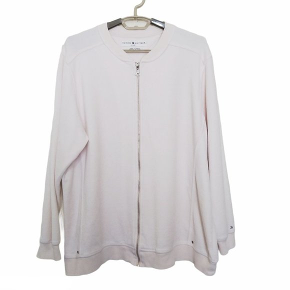 Vintage 1990s Tommy Hilfiger Velour Track Suit 2X - Picture 2 of 8